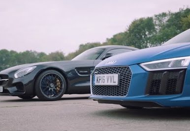 Βίντεο: Mercedes-AMG GT S εναντίον Audi R8 V10 σε μια ευθεία – Ποιος θα νικήσει;